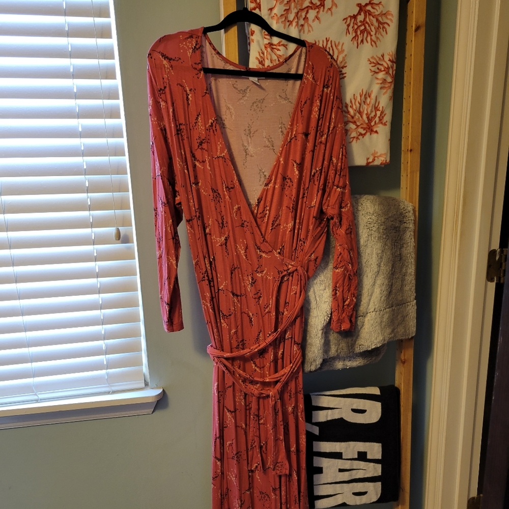 Motherhood Wrap Dress